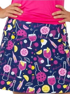 Like new! Dinks and Drinks Pickleball Skort